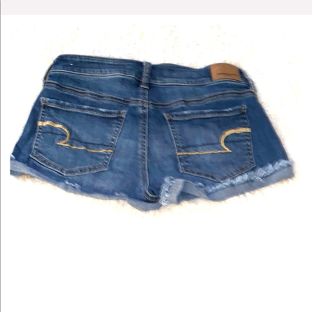 american eagle ripped jean shorts - Picture 2 of 4